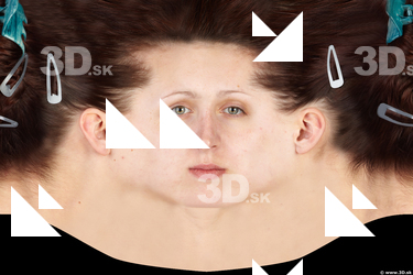 Female head texture
