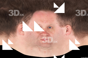 Male head texture