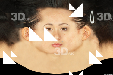Female head texture