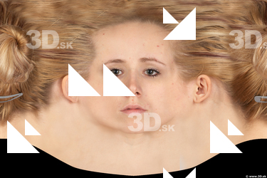Female head texture