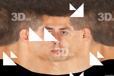 Male head texture
