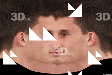 Male head texture