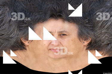 Female head texture
