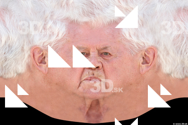 Male head texture