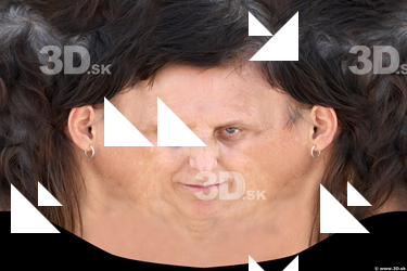 Female head texture