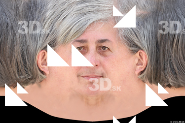 Female head texture