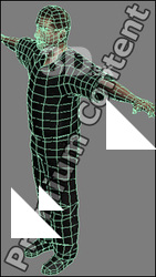 3D Model White Man # 28