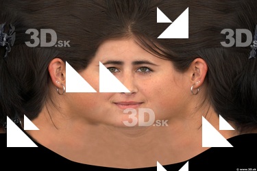 Female head texture