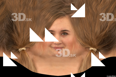 Female head texture