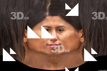 Female head texture