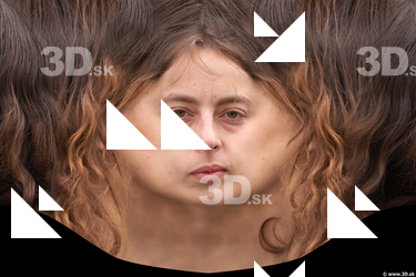 Male head texture