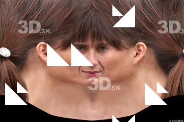 Female head texture