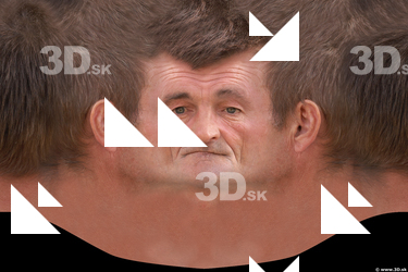 Male head texture