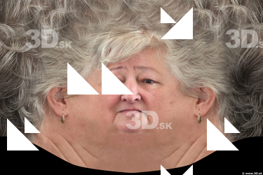 Female head texture