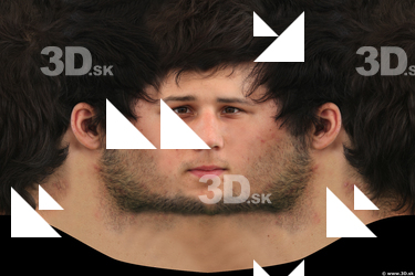 Male head texture