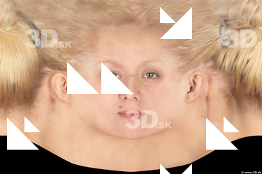 Female head texture