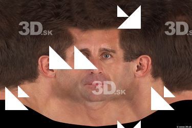 Male head texture