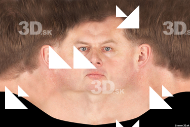 Male head texture