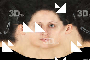 Female head texture