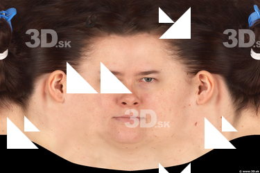 Female head texture