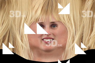 Female head texture