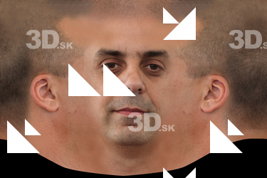 Male head texture