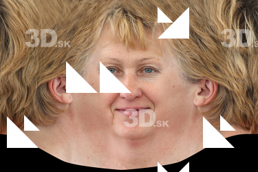 Female head texture