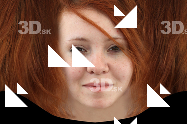 Female head texture