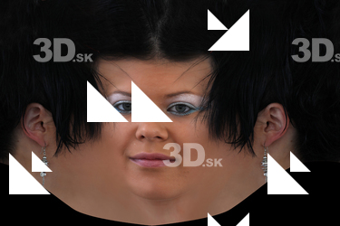 Female head texture