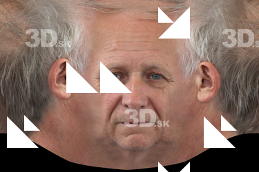 Male head texture