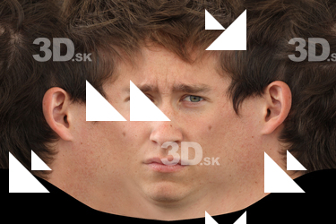 Male head texture