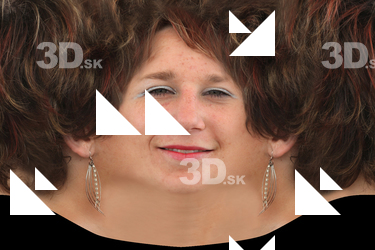 Female head texture