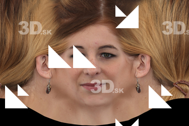 Female head texture
