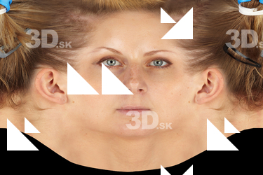 Female head texture