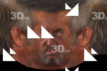Male head texture