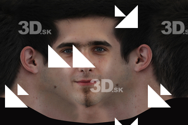 Male head texture