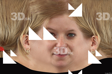 Female head texture