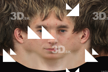 Male head texture