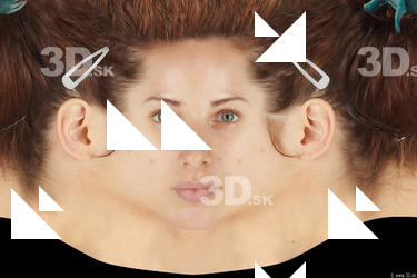 Female head texture