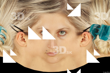 Female head texture