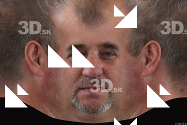 Male head texture