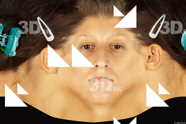 Female head texture