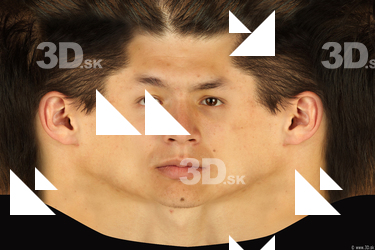 Male head texture