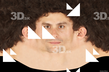 Male head texture