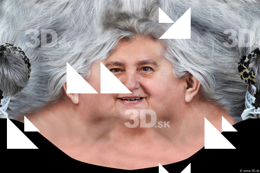 Female head texture