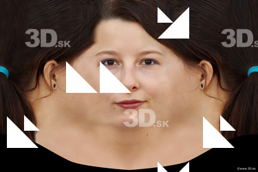 Female head texture