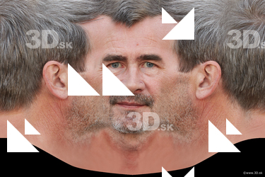 Male head texture