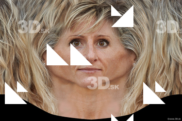 Female head texture