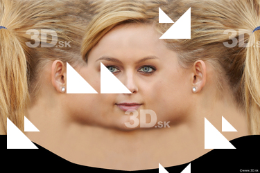 Female head texture