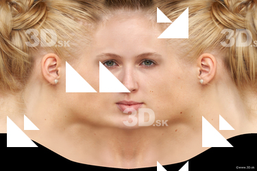 Female head texture